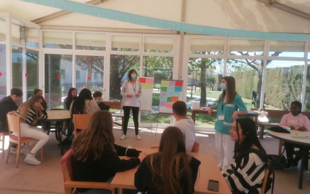 Visita de l’alumnat de l’Institut Màrius Torres de Lleida